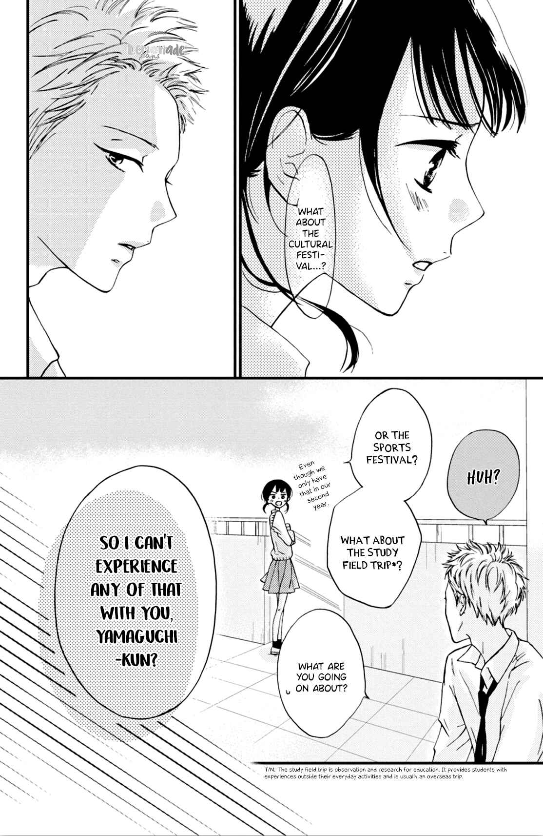 Page 28 Chapter 3 Yamaguchi-kun wa Warukunai