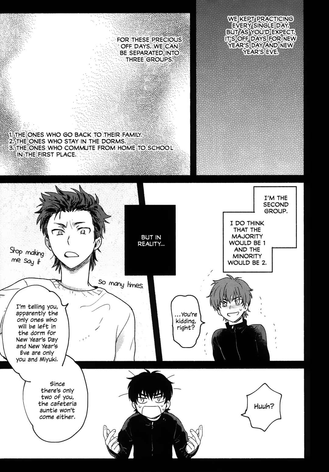 Page 7 Chapter Unknown_2359 Ace of Diamond - Sparkling, Twinkling, Shattering (Doujinshi)