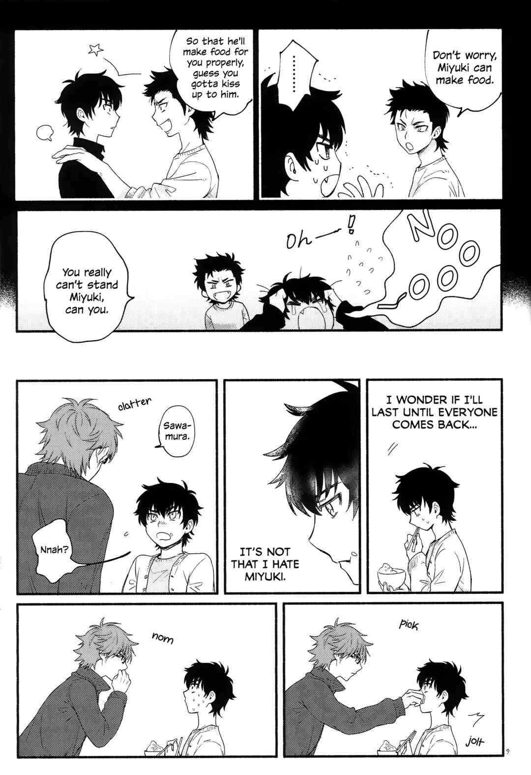 Page 8 Chapter Unknown_2359 Ace of Diamond - Sparkling, Twinkling, Shattering (Doujinshi)