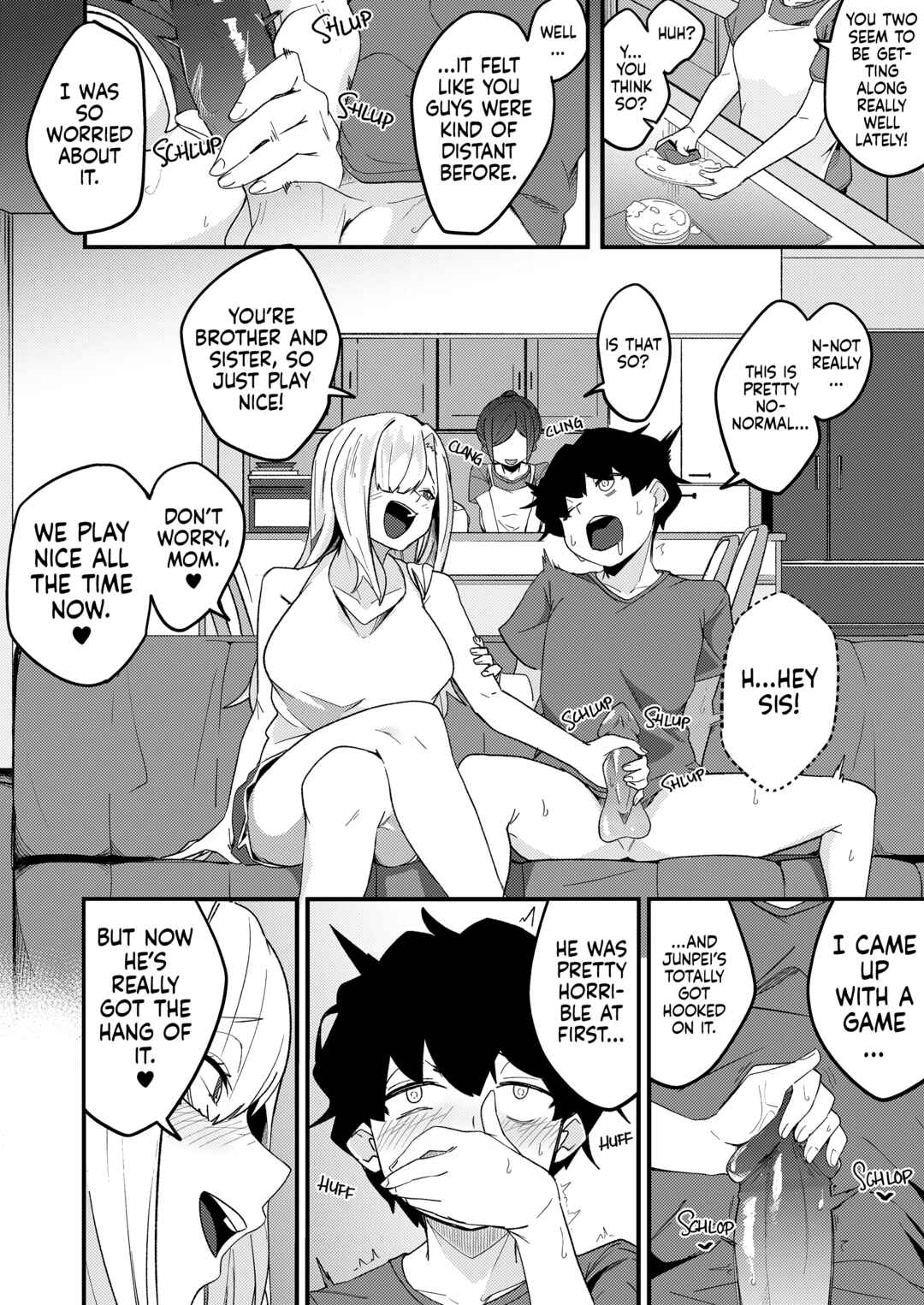 Page 33 Chapter Unknown_0345 Kyoudai Matching ~Oya ni Naisho de Gachihame Koubi Seikatsu~