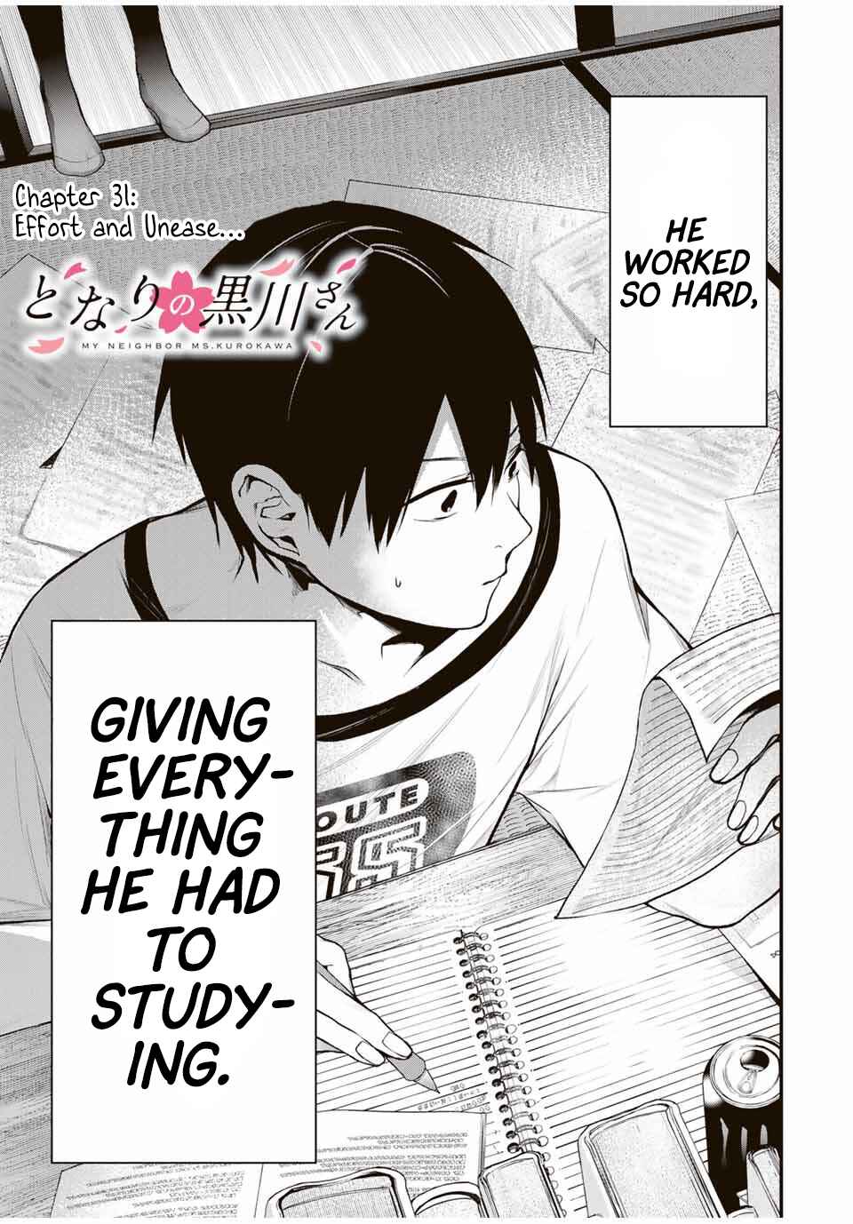 Page 3 Chapter 31 Tonari no Kurokawa-san