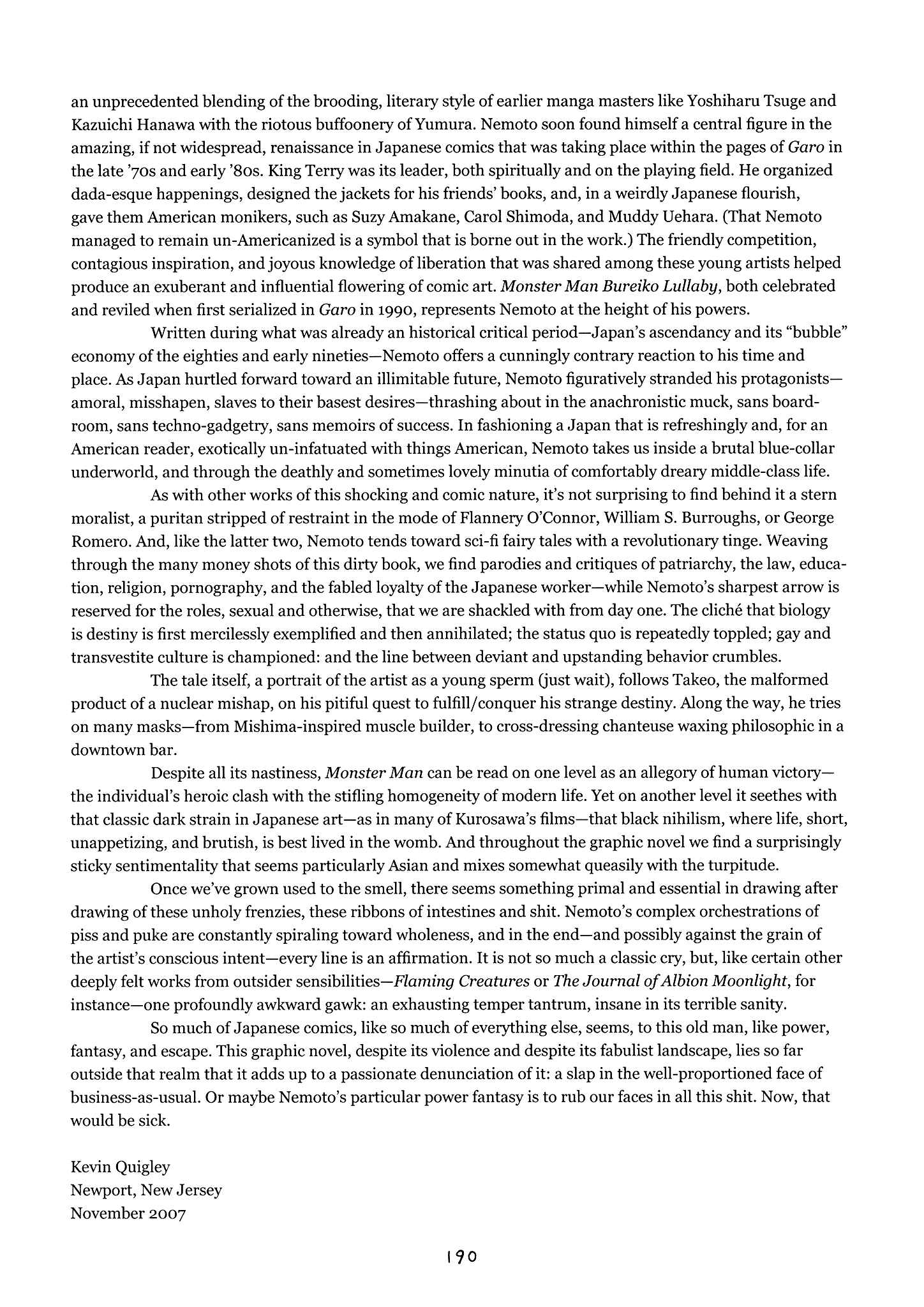 Page 137 Chapter 4 Monster Men Bureiko Lullaby