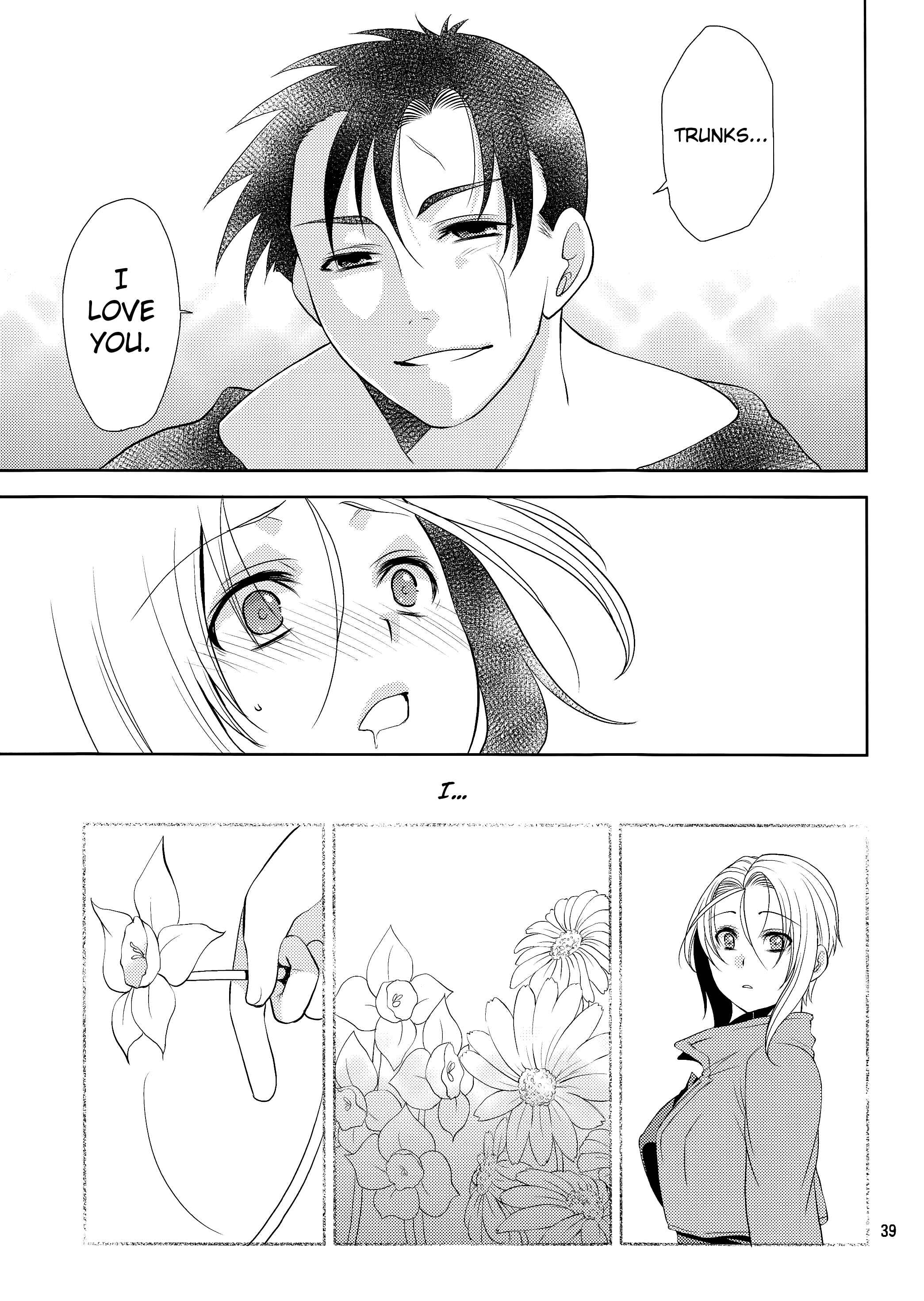 Page 39 Chapter Unknown_37a8 Dragonball Z - Soshite Boku Wa Sono Suisen Ni Miirareta. (Doujinshi)