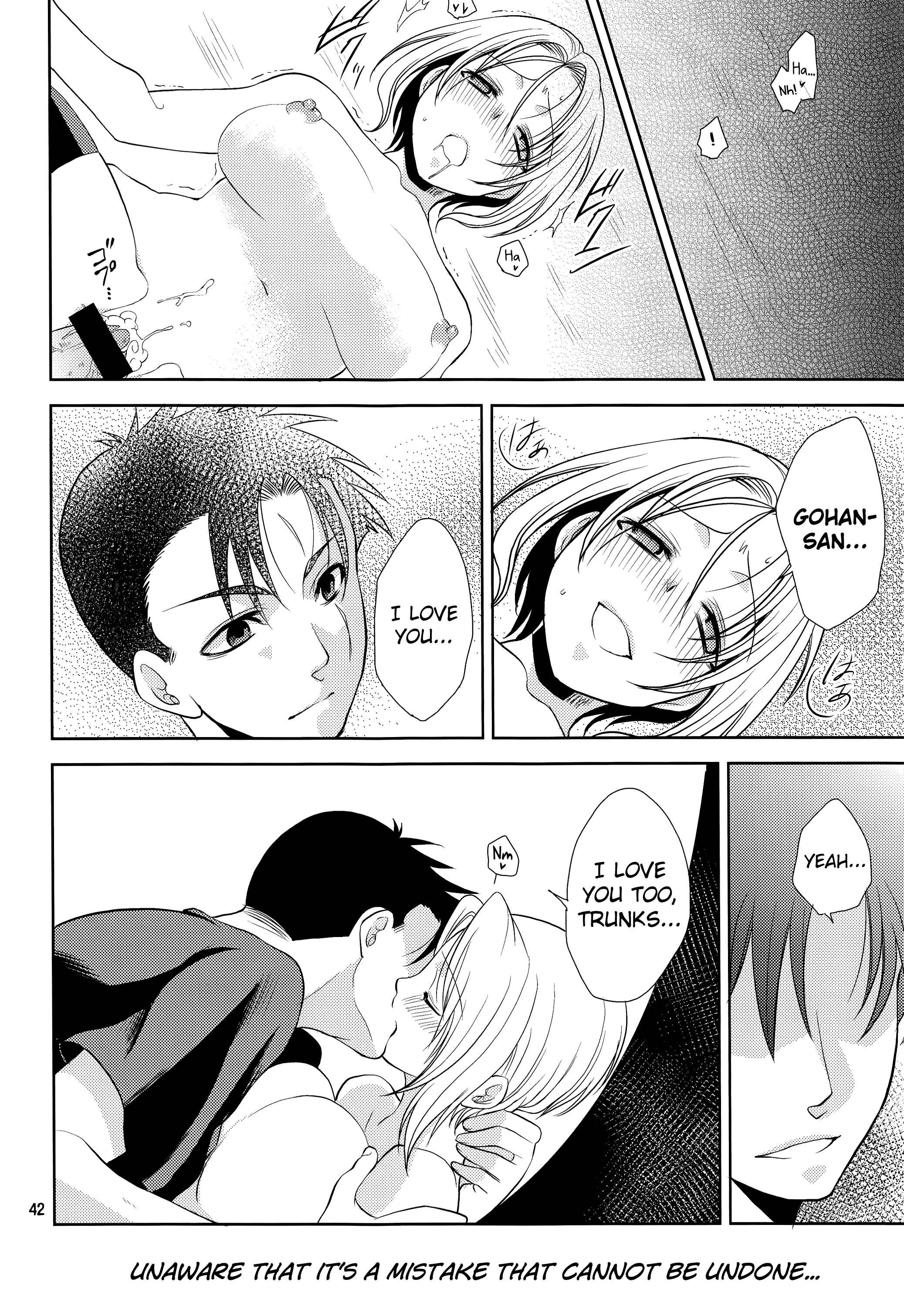 Page 42 Chapter Unknown_37a8 Dragonball Z - Soshite Boku Wa Sono Suisen Ni Miirareta. (Doujinshi)