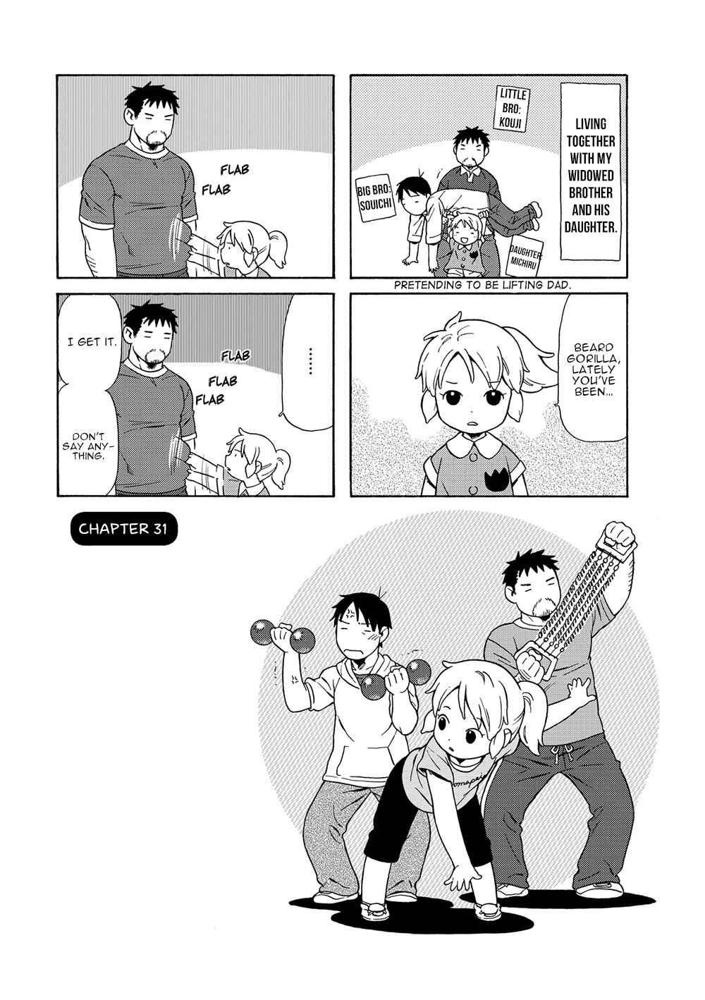 Page 1 Chapter 31 Chichi to Hige-Gorilla to Watashi
