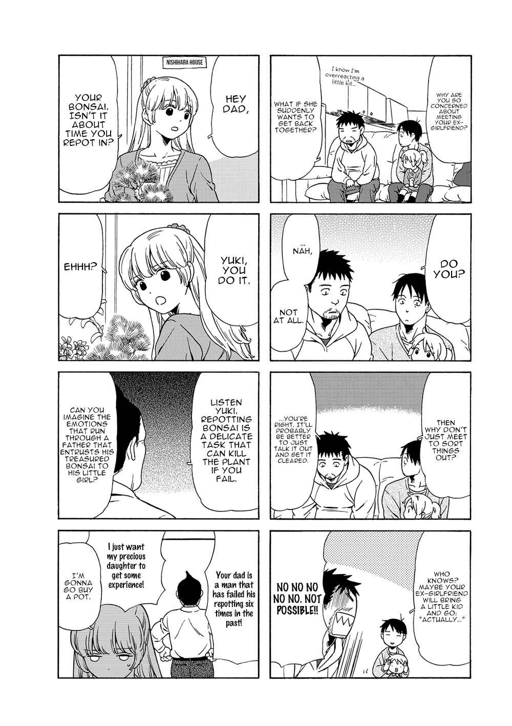 Page 4 Chapter 40 Chichi to Hige-Gorilla to Watashi
