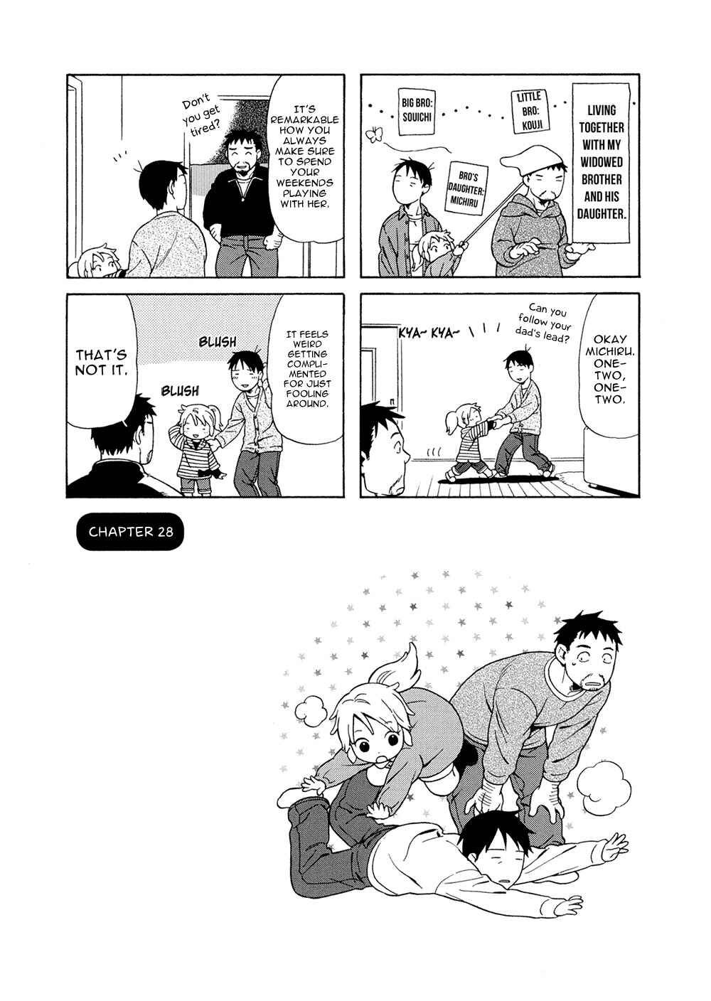 Page 1 Chapter 28 Chichi to Hige-Gorilla to Watashi