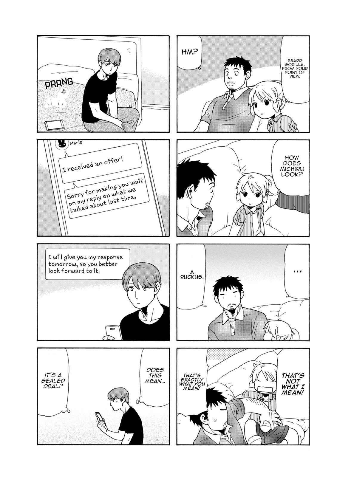 Page 9 Chapter 81 Chichi to Hige-Gorilla to Watashi