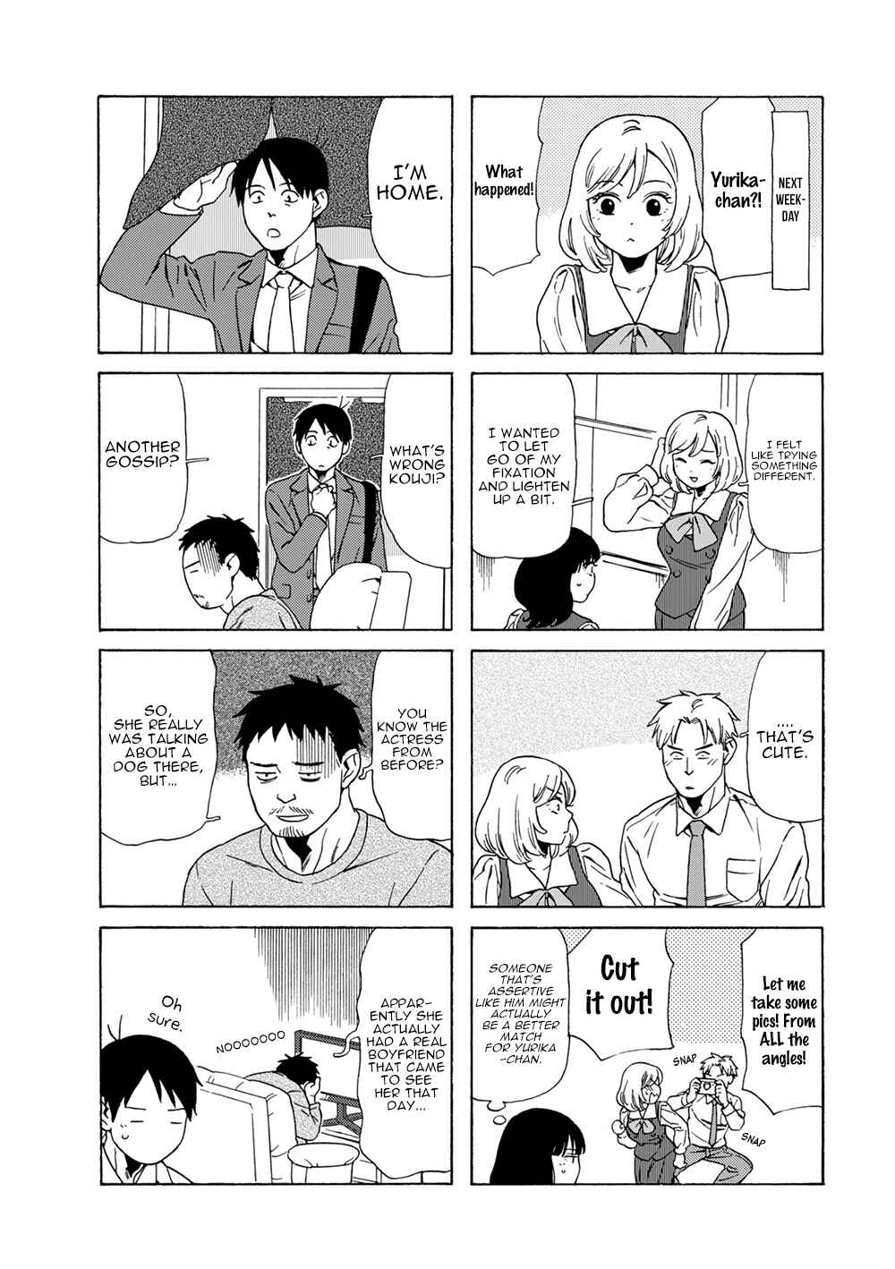 Page 8 Chapter 60 Chichi to Hige-Gorilla to Watashi