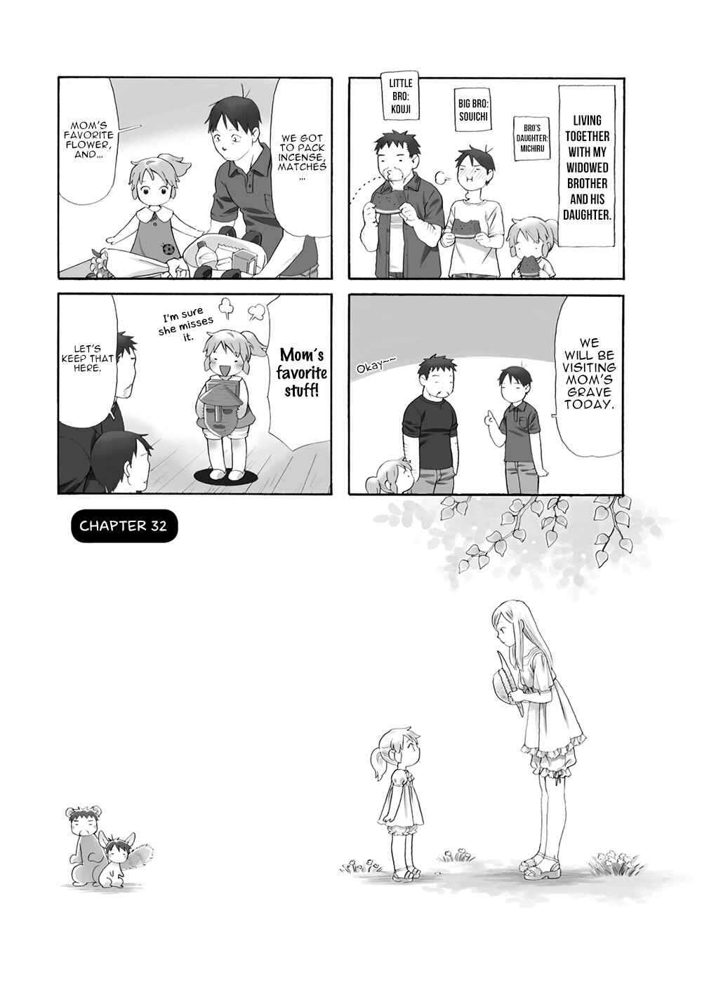 Page 1 Chapter 32 Chichi to Hige-Gorilla to Watashi