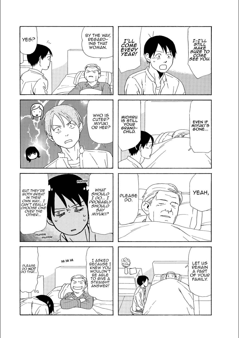 Page 8 Chapter 92 Chichi to Hige-Gorilla to Watashi