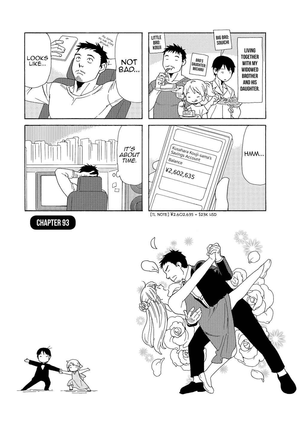 Page 2 Chapter 93 Chichi to Hige-Gorilla to Watashi