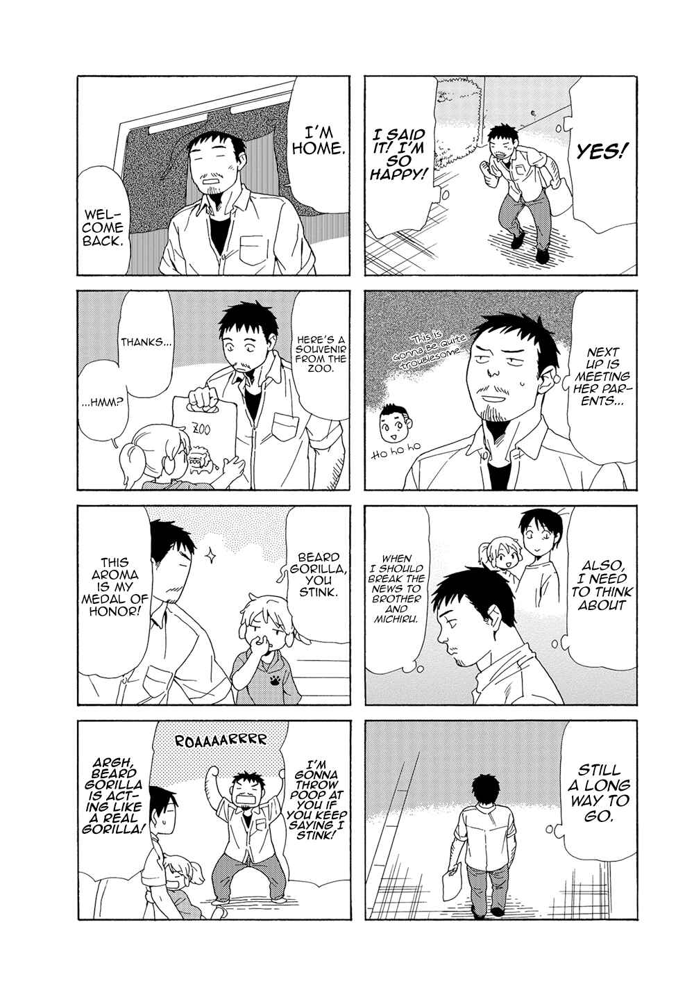 Page 9 Chapter 93 Chichi to Hige-Gorilla to Watashi