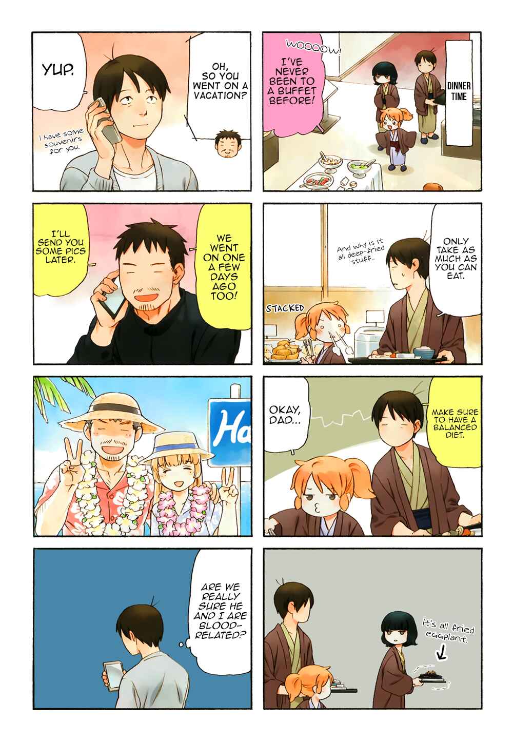 Page 6 Chapter 98 Chichi to Hige-Gorilla to Watashi