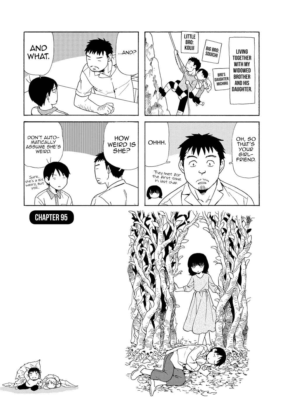 Page 2 Chapter 95 Chichi to Hige-Gorilla to Watashi