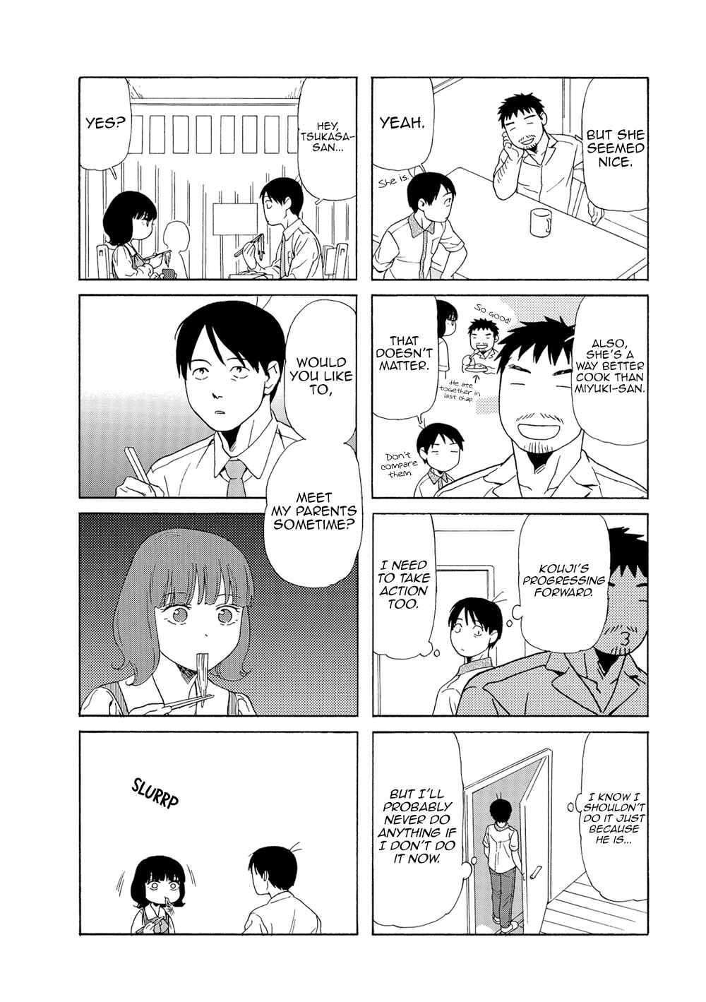 Page 3 Chapter 95 Chichi to Hige-Gorilla to Watashi