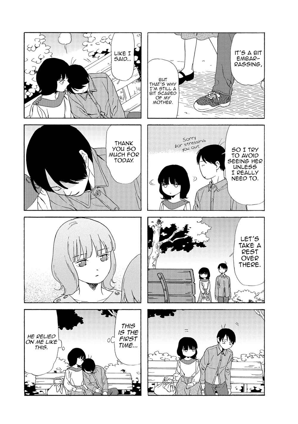 Page 8 Chapter 95 Chichi to Hige-Gorilla to Watashi