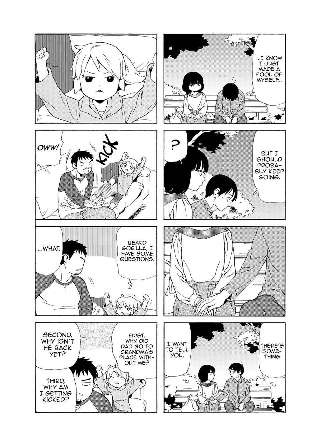 Page 9 Chapter 95 Chichi to Hige-Gorilla to Watashi