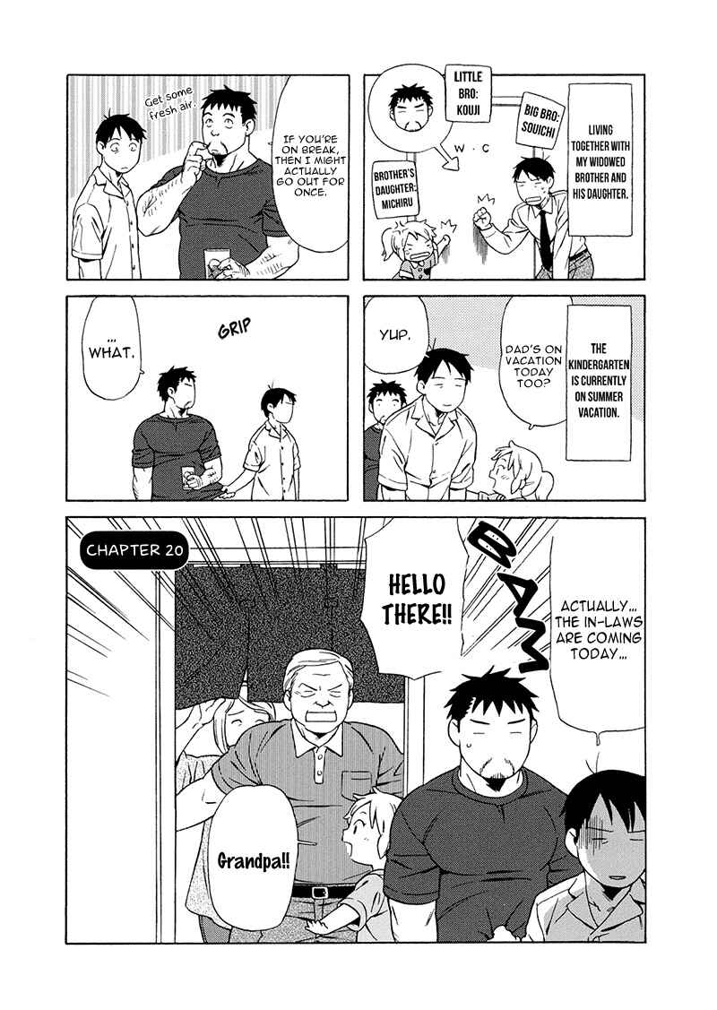 Page 1 Chapter 20 Chichi to Hige-Gorilla to Watashi