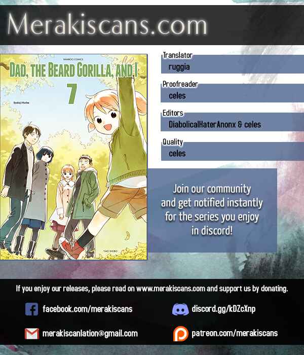 Page 1 Chapter 97 Chichi to Hige-Gorilla to Watashi