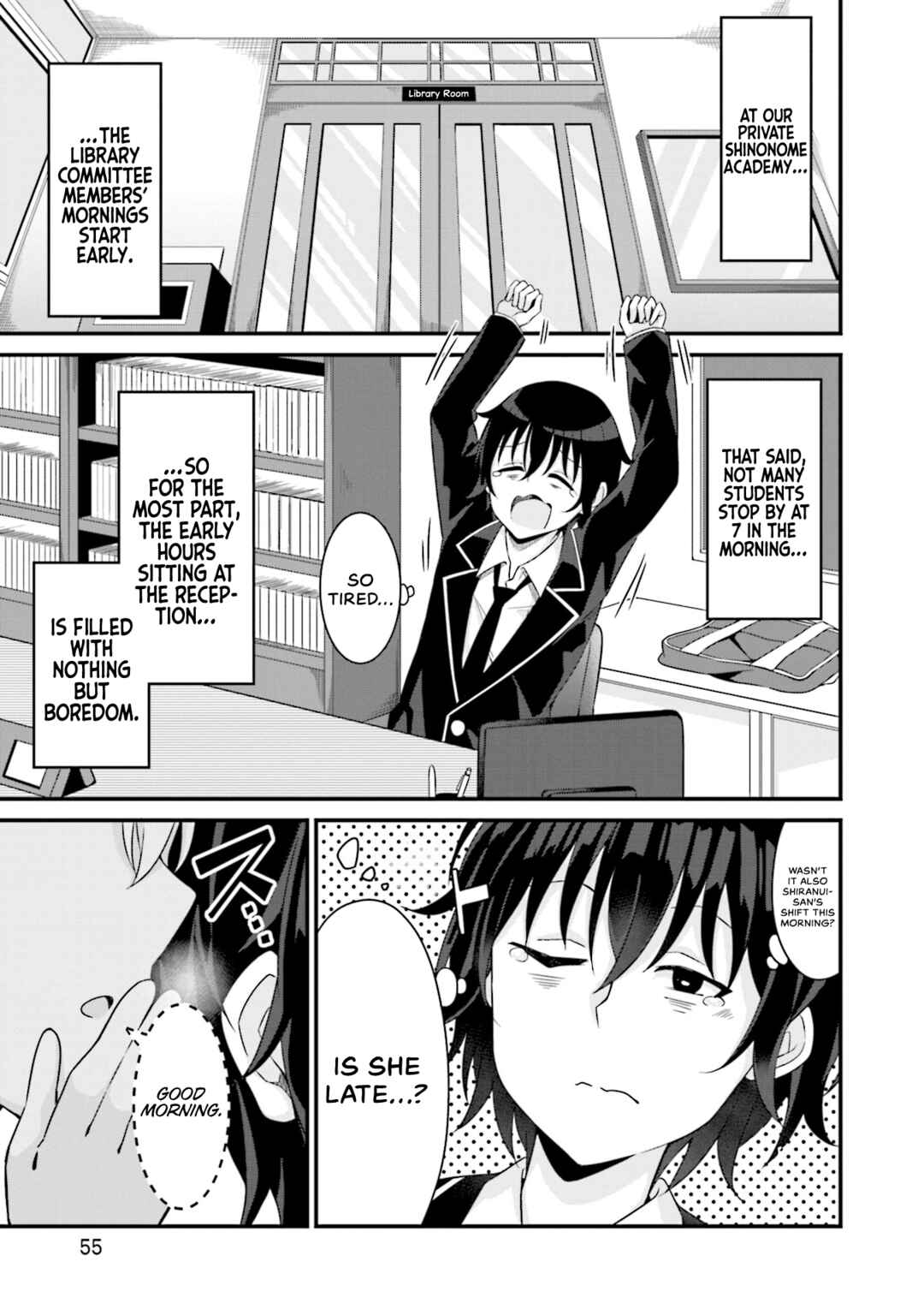 Page 1 Chapter 3 Senpai, Chotto ii Desu ka?