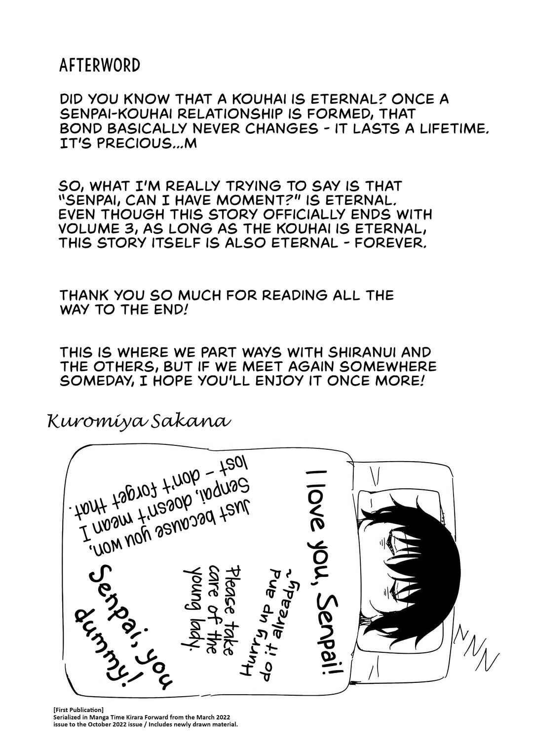 Page 30 Chapter 21 Senpai, Chotto ii Desu ka?