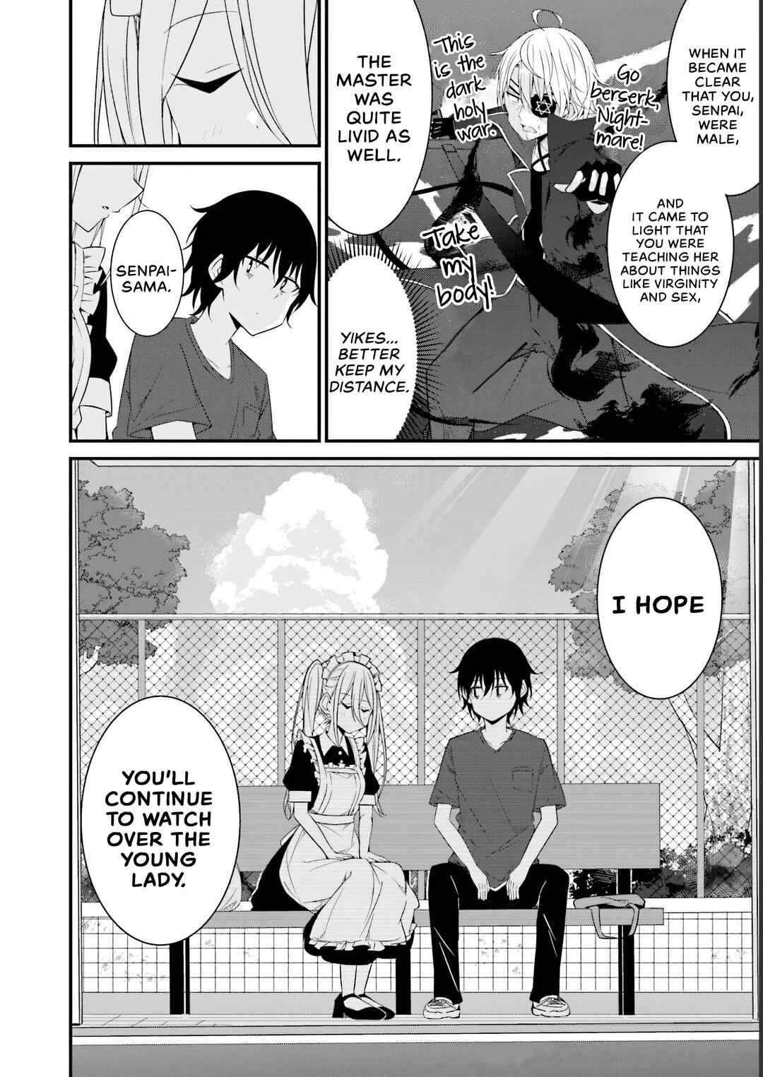 Page 8 Chapter 14 Senpai, Chotto ii Desu ka?