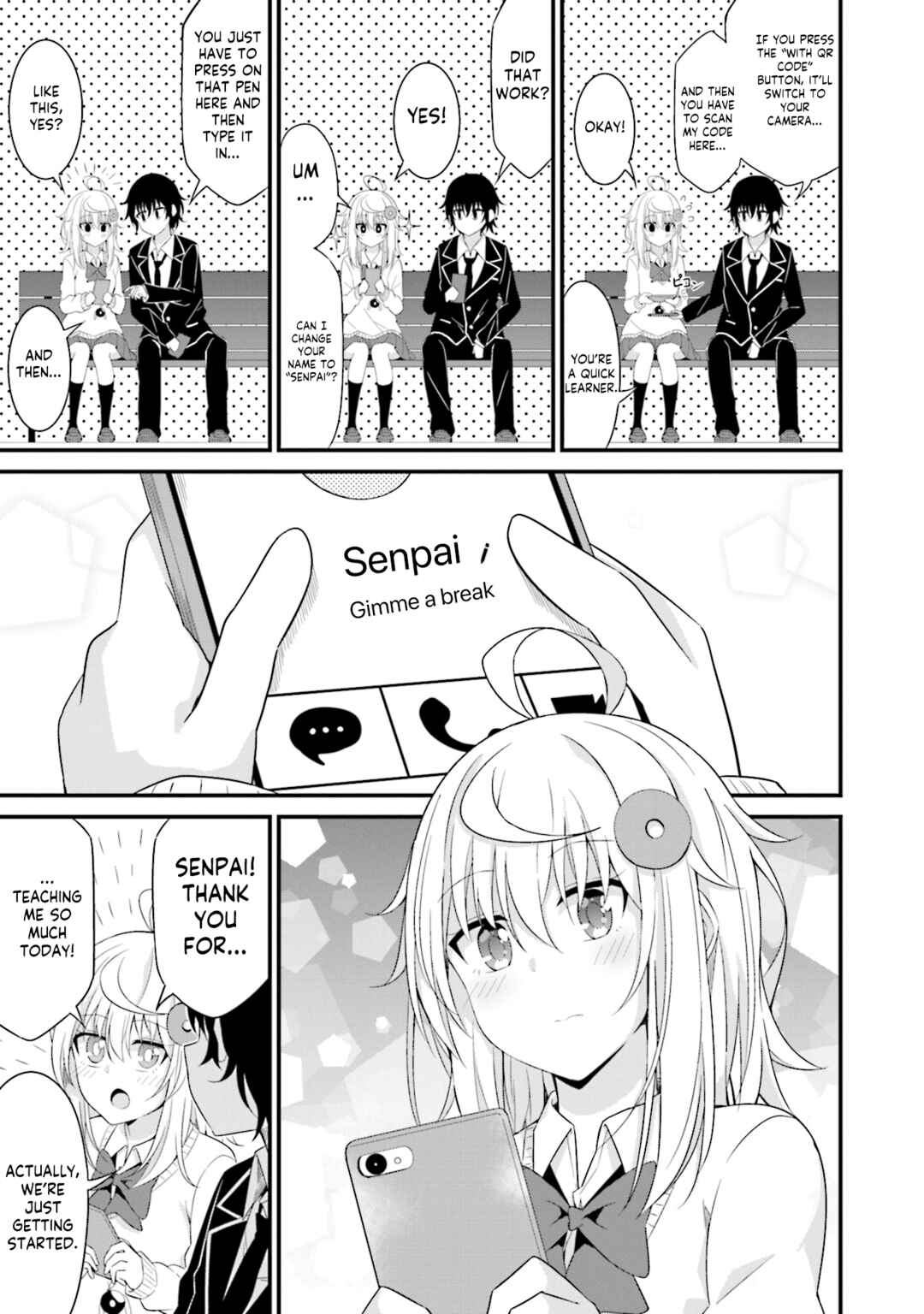 Page 12 Chapter 5 Senpai, Chotto ii Desu ka?