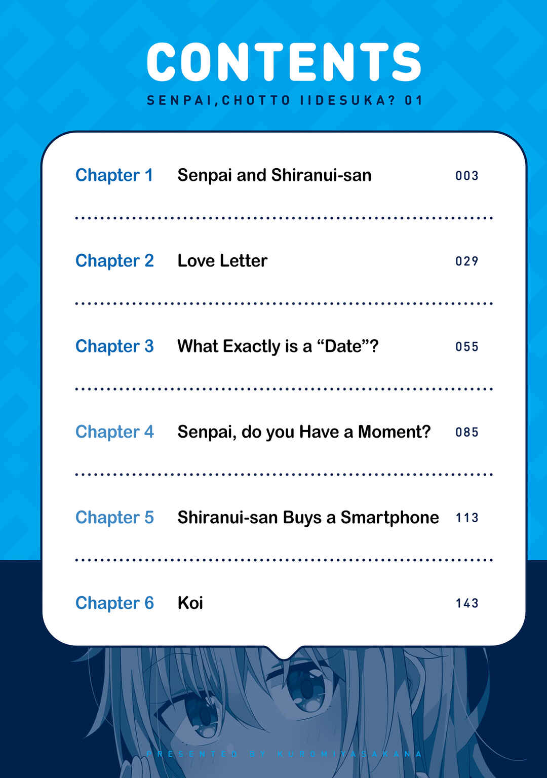 Page 3 Chapter 6.5 Senpai, Chotto ii Desu ka?