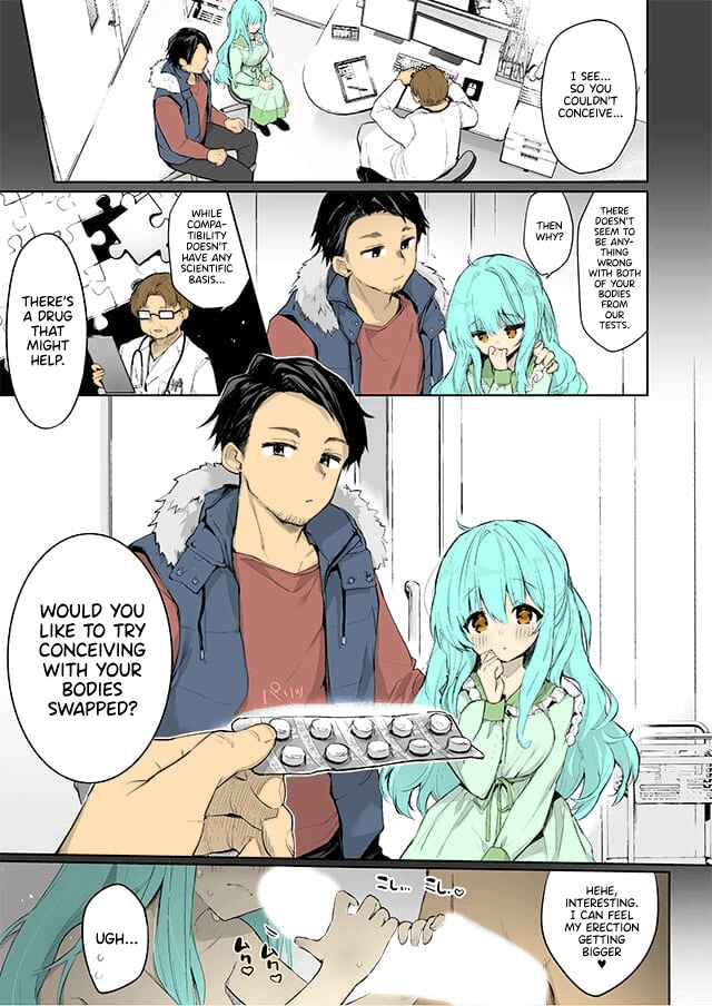 Page 1 Chapter Unknown_3e5a Irekawari Fuufu Gyakuten! Tanetsuke Sex (Fan Colored)