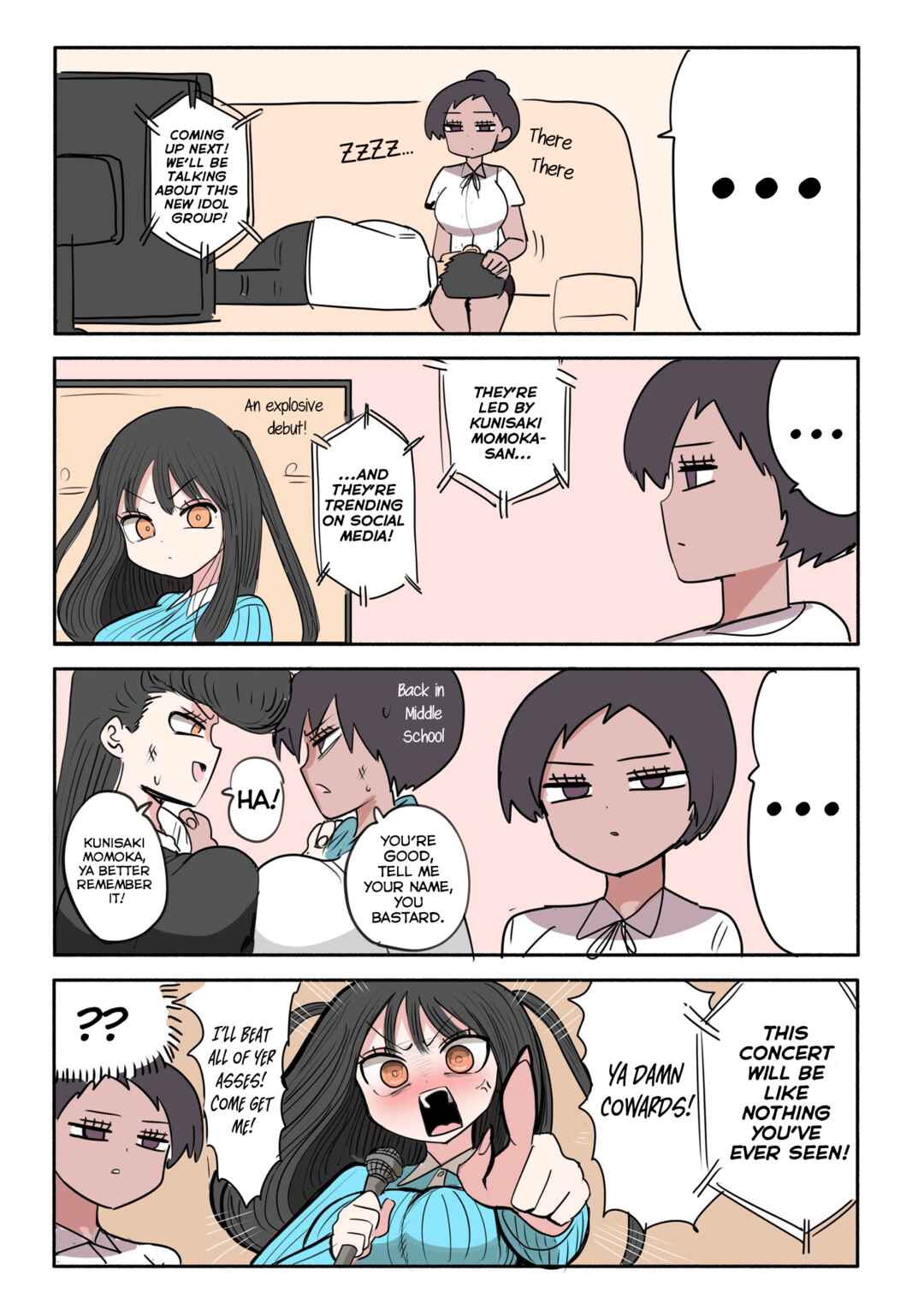 Page 1 Chapter 3.5 Furyou Idol-chan Bakutan