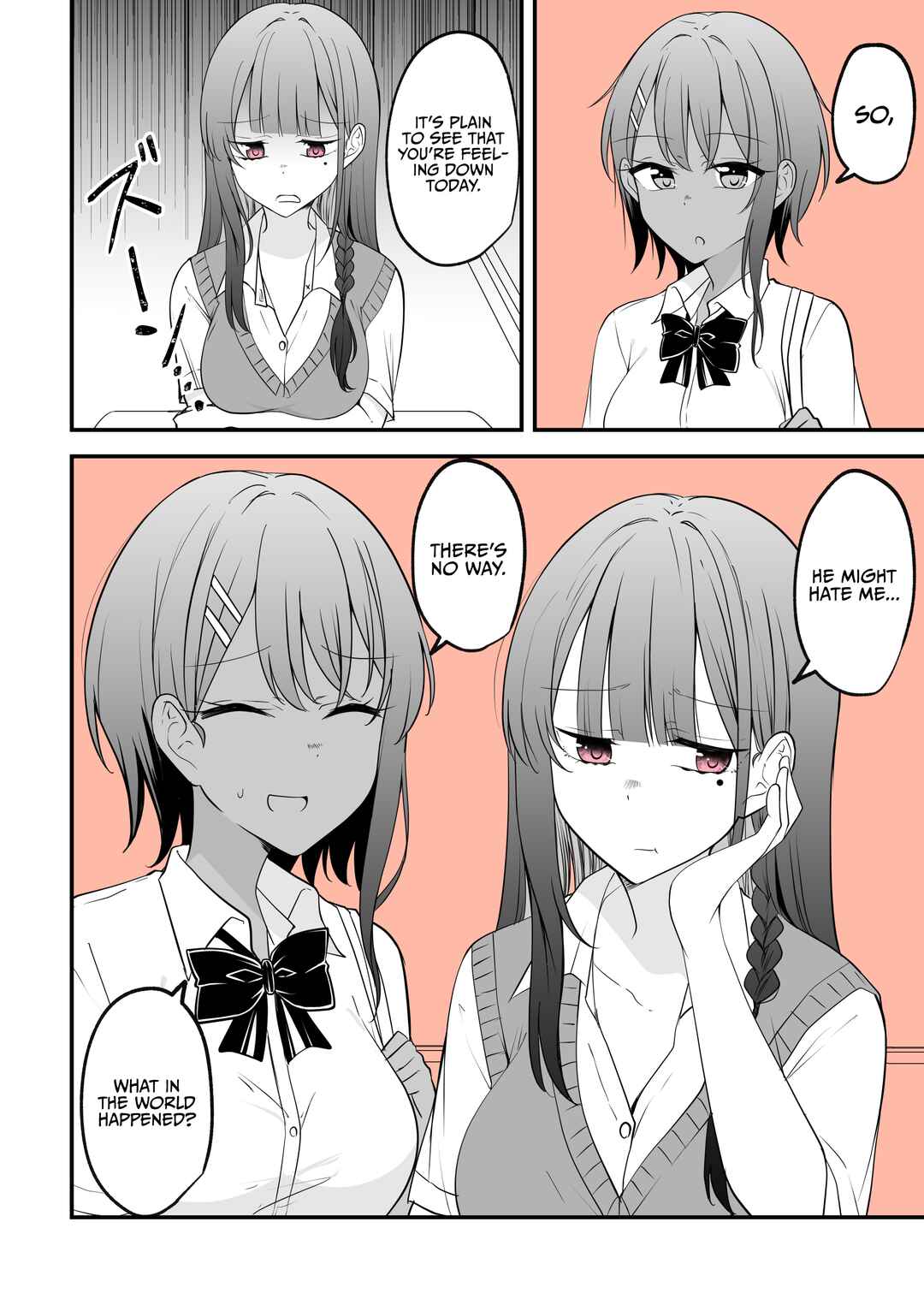 Page 1 Chapter 35 Mechamecha Kininatteru Gyaru ga Nanka Yabee Kanji ni Natteku Yatsu