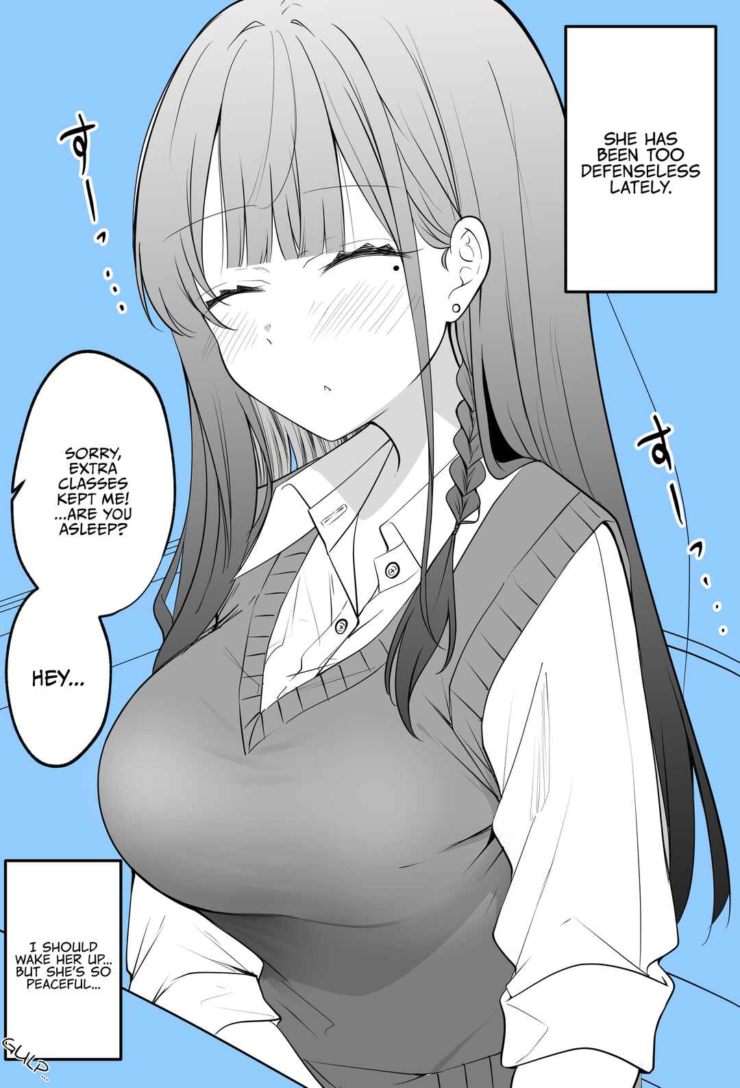 Page 1 Chapter 79 Mechamecha Kininatteru Gyaru ga Nanka Yabee Kanji ni Natteku Yatsu
