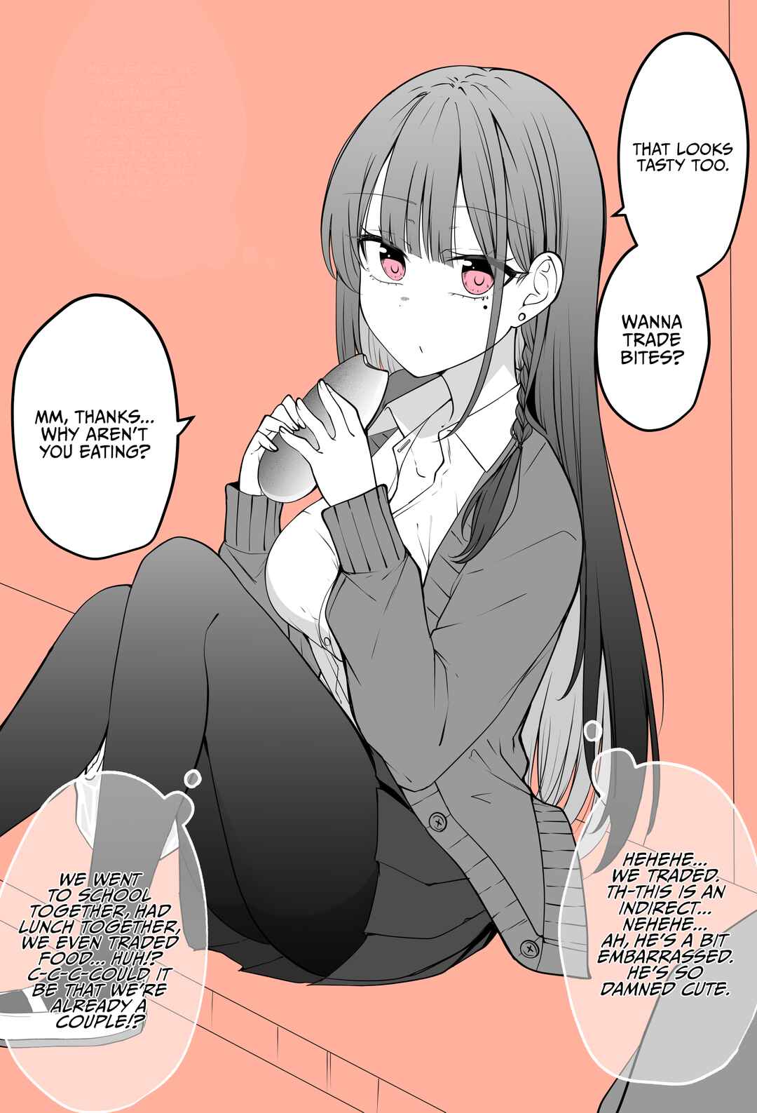 Page 1 Chapter 8 Mechamecha Kininatteru Gyaru ga Nanka Yabee Kanji ni Natteku Yatsu