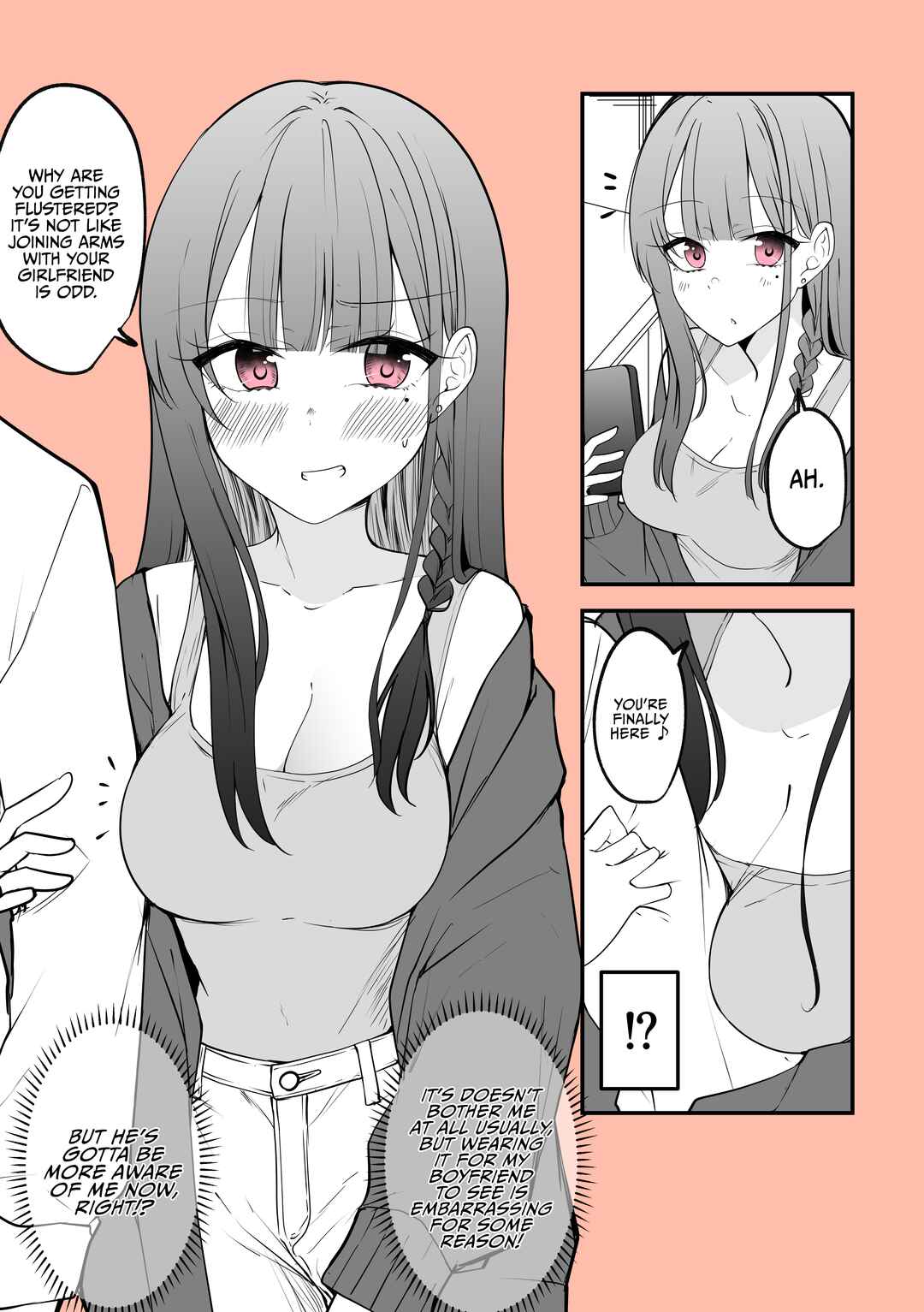 Page 1 Chapter 54 Mechamecha Kininatteru Gyaru ga Nanka Yabee Kanji ni Natteku Yatsu
