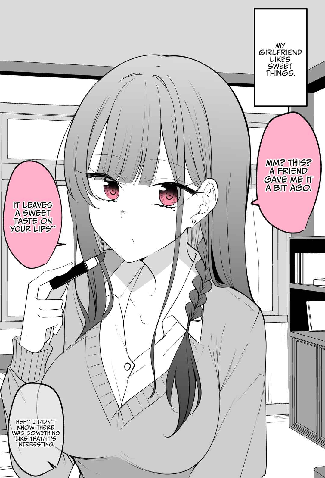 Page 1 Chapter 93 Mechamecha Kininatteru Gyaru ga Nanka Yabee Kanji ni Natteku Yatsu