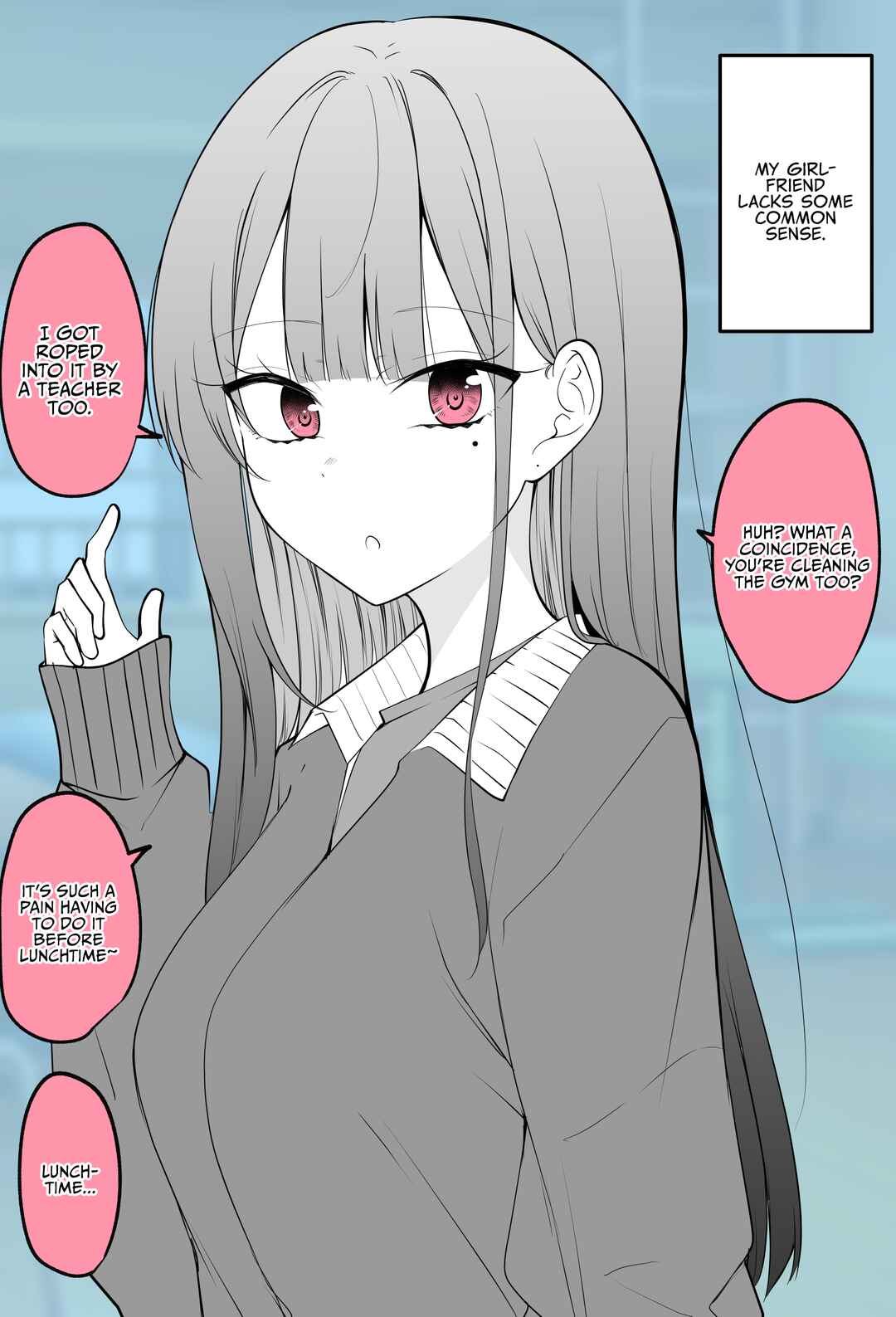 Page 1 Chapter 83 Mechamecha Kininatteru Gyaru ga Nanka Yabee Kanji ni Natteku Yatsu