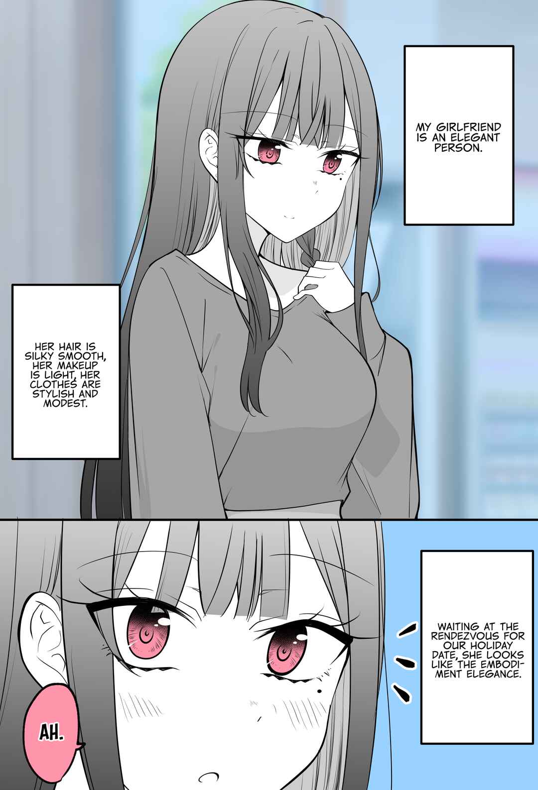 Page 1 Chapter 82 Mechamecha Kininatteru Gyaru ga Nanka Yabee Kanji ni Natteku Yatsu