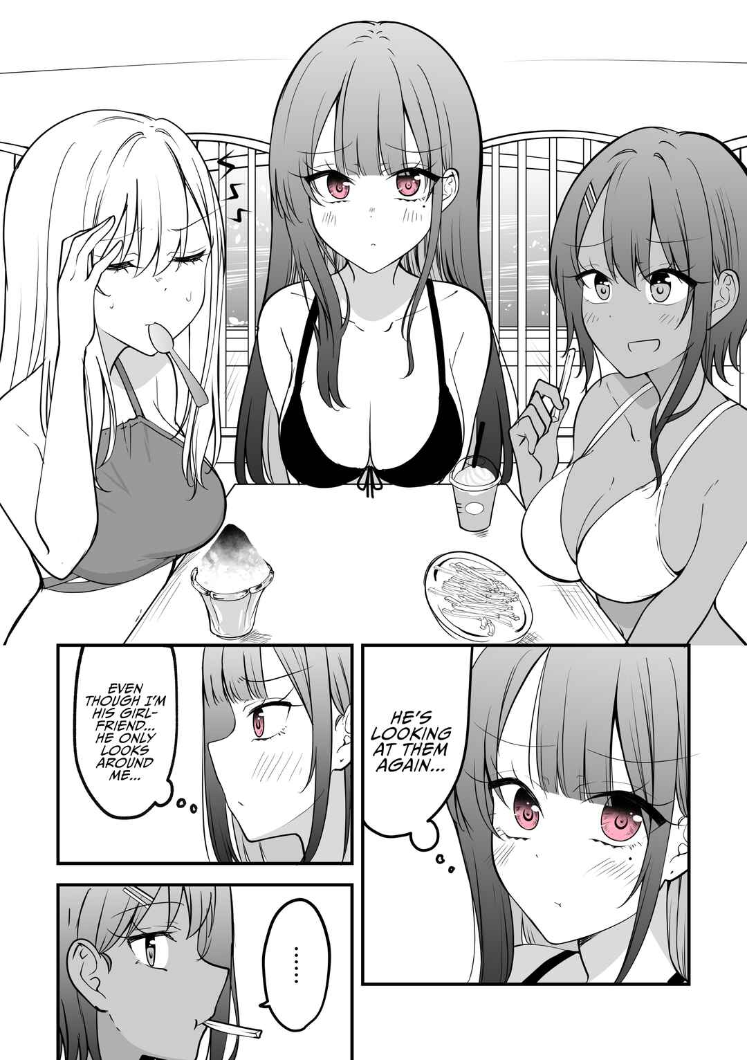 Page 1 Chapter 68 Mechamecha Kininatteru Gyaru ga Nanka Yabee Kanji ni Natteku Yatsu