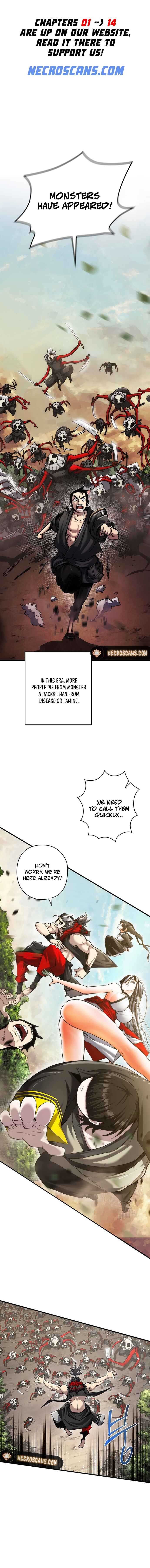 Page 1 Chapter 0 Shin-Gyeom: The Child of Divine Death