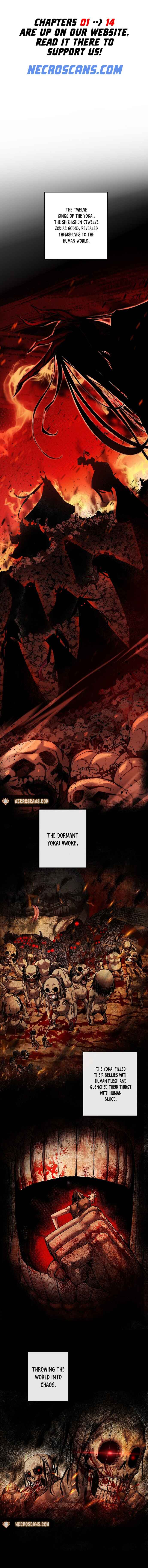 Page 1 Chapter 1 Shin-Gyeom: The Child of Divine Death