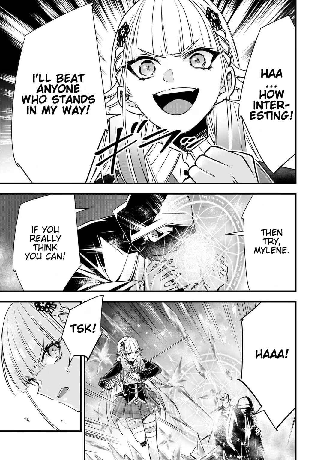 Page 11 Chapter 20 Savage Fang Ojou-sama: Shijou Saikyou no Youhei wa Shijou Saikyou no Bougyaku Reijou to Natte Nidome no Sekai o Musou suru