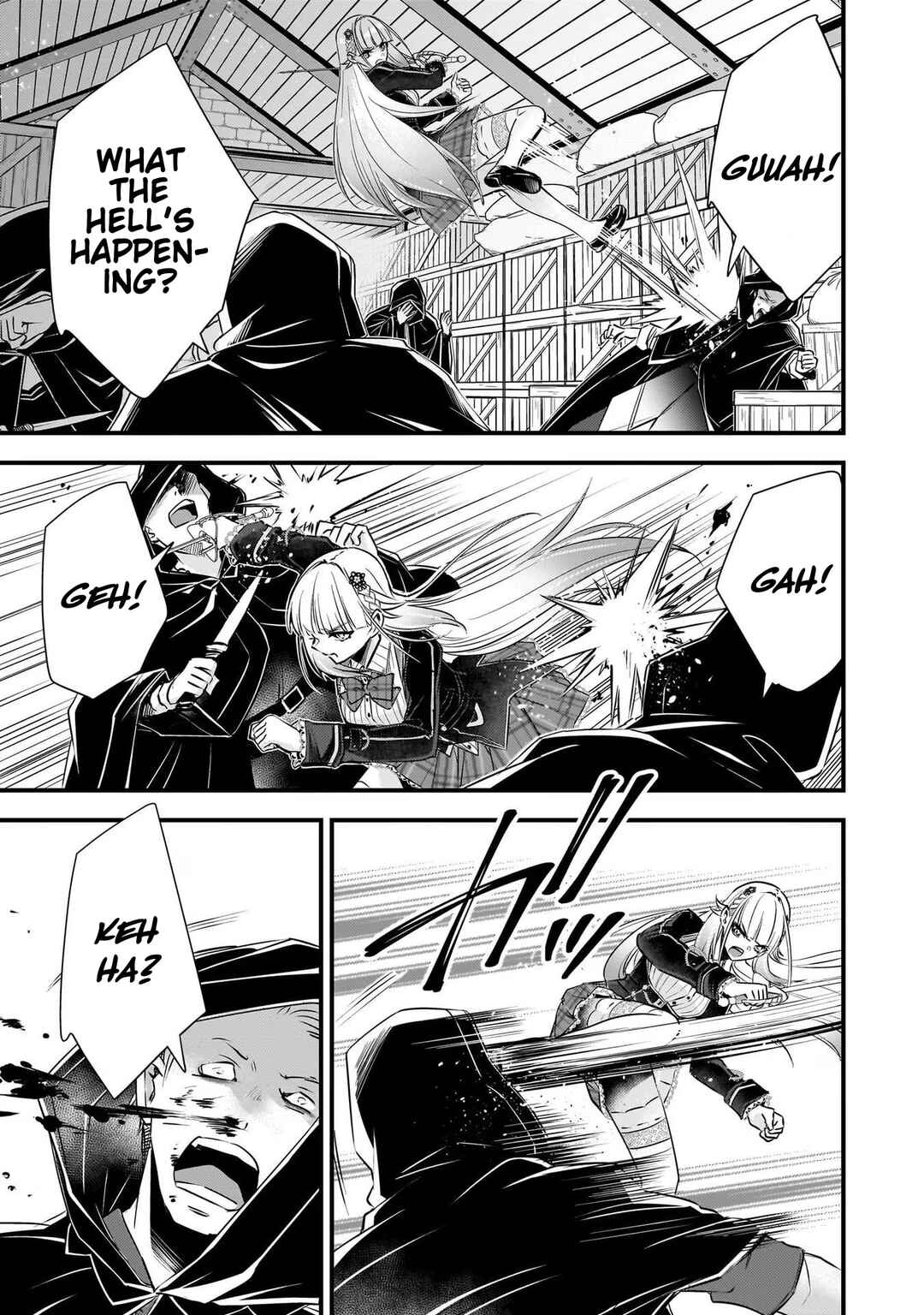 Page 3 Chapter 20 Savage Fang Ojou-sama: Shijou Saikyou no Youhei wa Shijou Saikyou no Bougyaku Reijou to Natte Nidome no Sekai o Musou suru