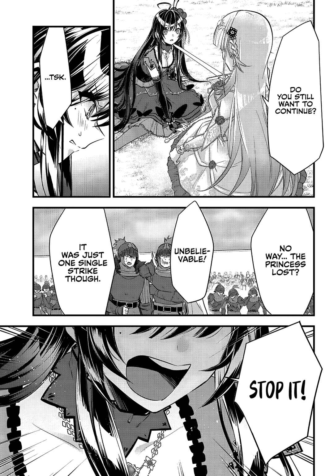 Page 16 Chapter 8 Savage Fang Ojou-sama: Shijou Saikyou no Youhei wa Shijou Saikyou no Bougyaku Reijou to Natte Nidome no Sekai o Musou suru