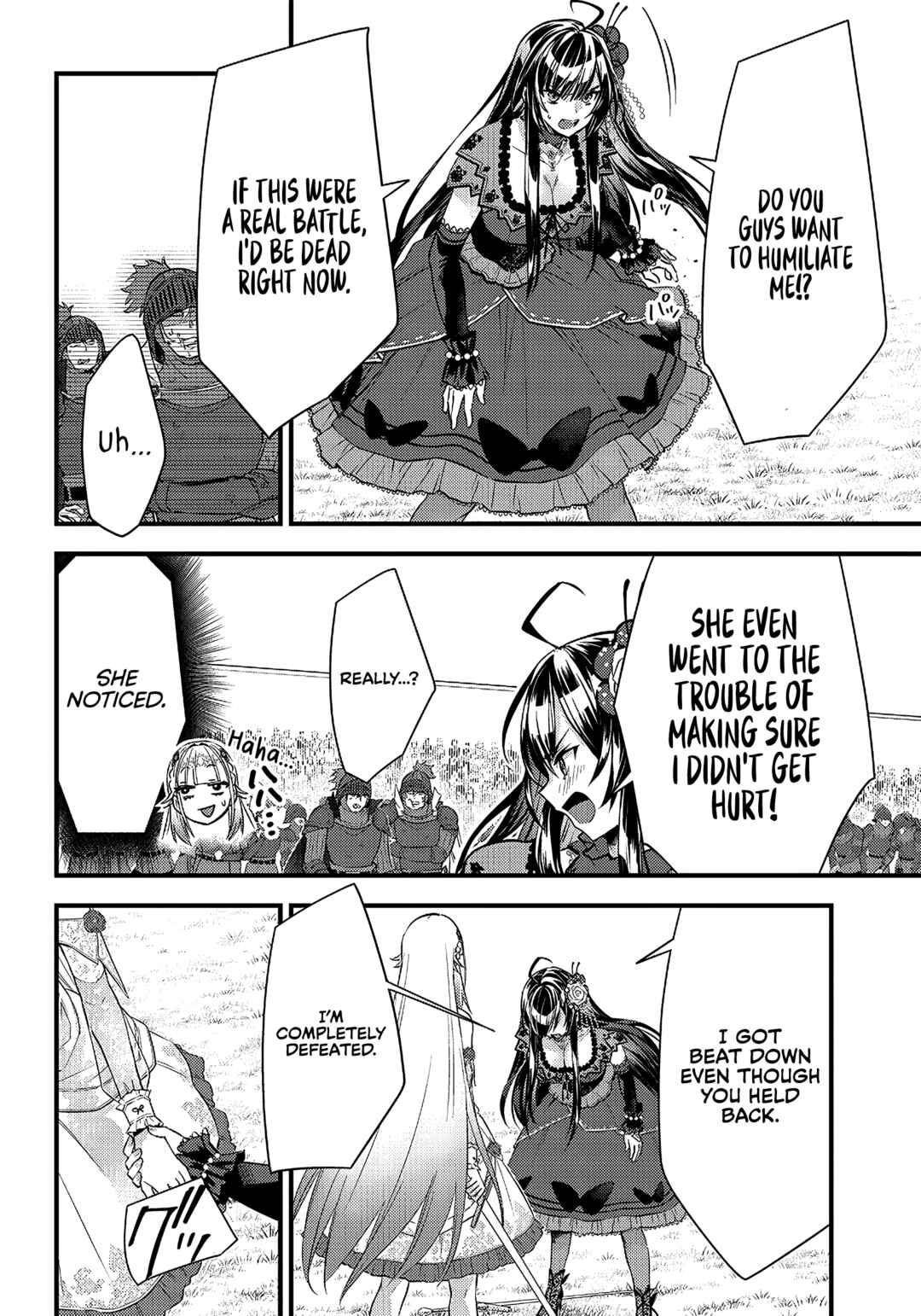 Page 17 Chapter 8 Savage Fang Ojou-sama: Shijou Saikyou no Youhei wa Shijou Saikyou no Bougyaku Reijou to Natte Nidome no Sekai o Musou suru