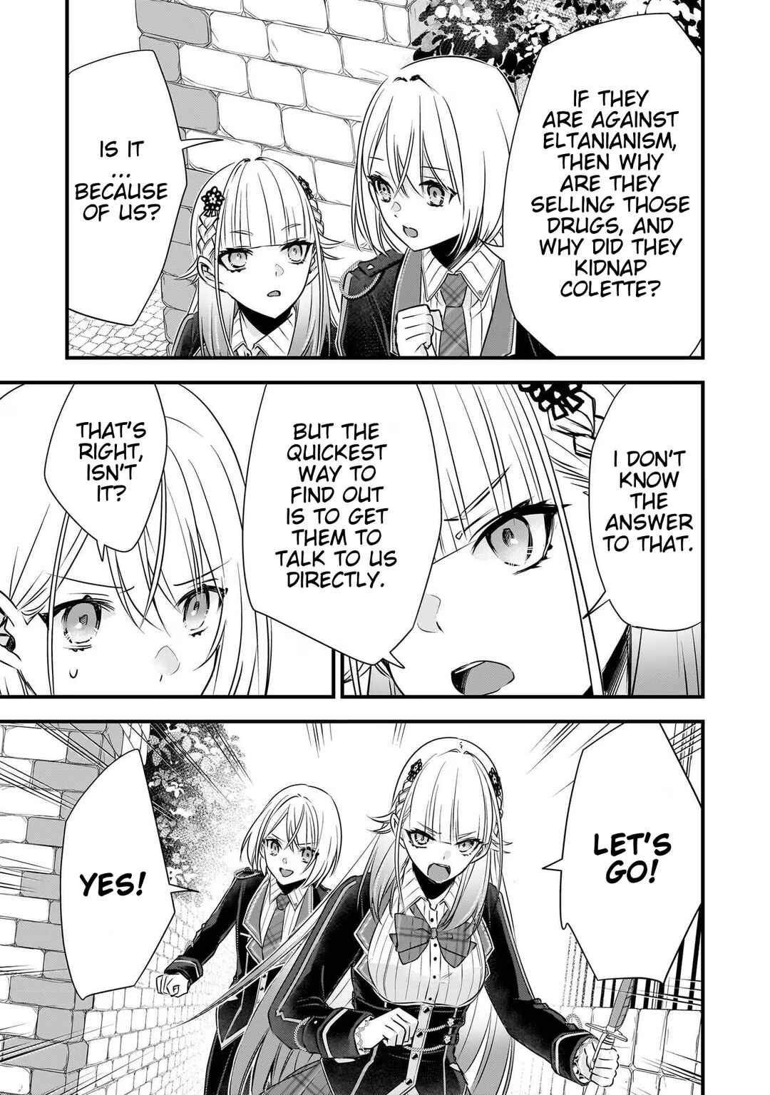 Page 13 Chapter 19 Savage Fang Ojou-sama: Shijou Saikyou no Youhei wa Shijou Saikyou no Bougyaku Reijou to Natte Nidome no Sekai o Musou suru