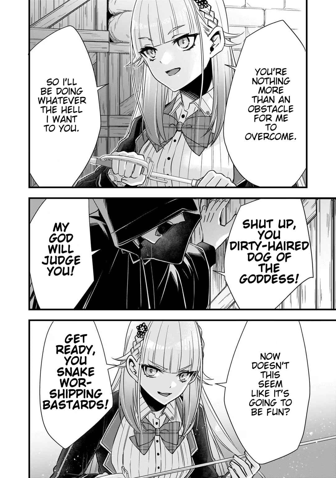 Page 20 Chapter 19 Savage Fang Ojou-sama: Shijou Saikyou no Youhei wa Shijou Saikyou no Bougyaku Reijou to Natte Nidome no Sekai o Musou suru
