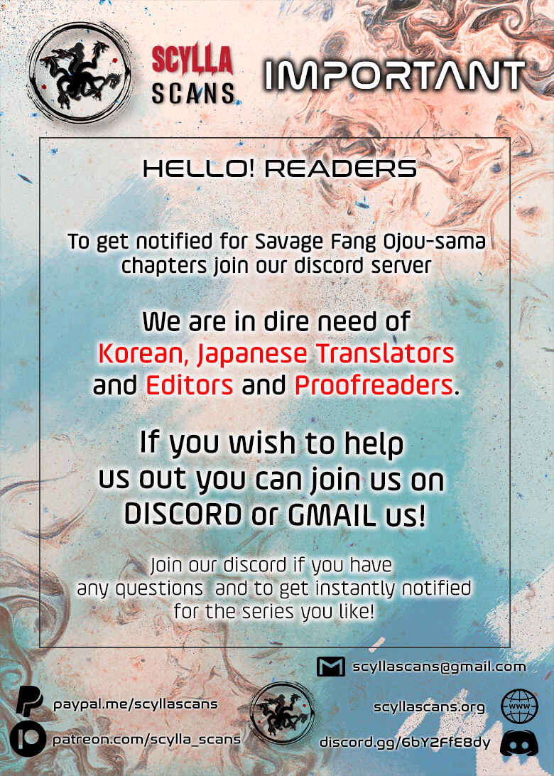 Page 6 Chapter 0.1 Savage Fang Ojou-sama: Shijou Saikyou no Youhei wa Shijou Saikyou no Bougyaku Reijou to Natte Nidome no Sekai o Musou suru