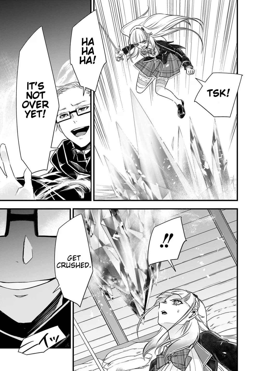 Page 15 Chapter 21 Savage Fang Ojou-sama: Shijou Saikyou no Youhei wa Shijou Saikyou no Bougyaku Reijou to Natte Nidome no Sekai o Musou suru