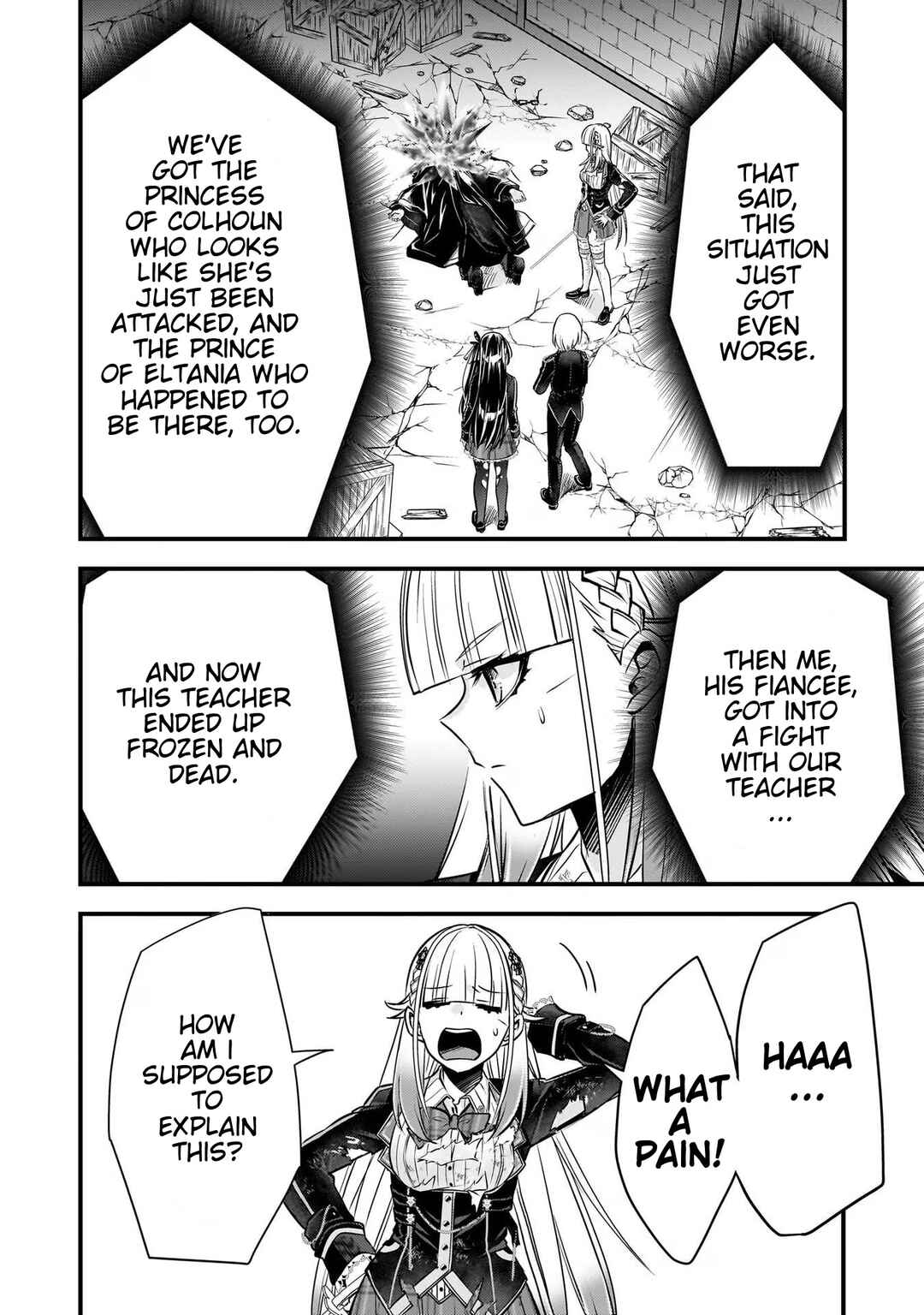 Page 10 Chapter 25 Savage Fang Ojou-sama: Shijou Saikyou no Youhei wa Shijou Saikyou no Bougyaku Reijou to Natte Nidome no Sekai o Musou suru